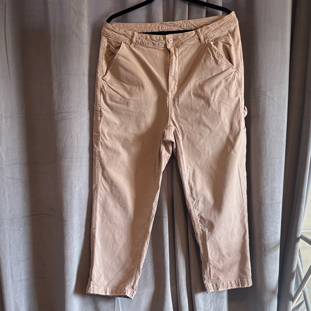American Eagle Outfitters Women's Tan Boot Cut Pants